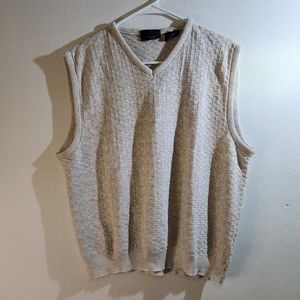 J. Ferrar/ Oatmeal Sweater Vest